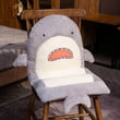 Cartoon Shark Plushie Siamese and Surrounded Cushion Cute Shark Pillow