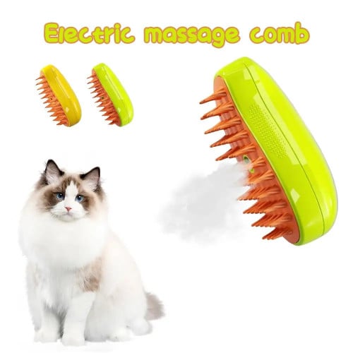Cat And Dog Pet Electric Spray Massage Comb Anti Fly Cat And Dog Massage