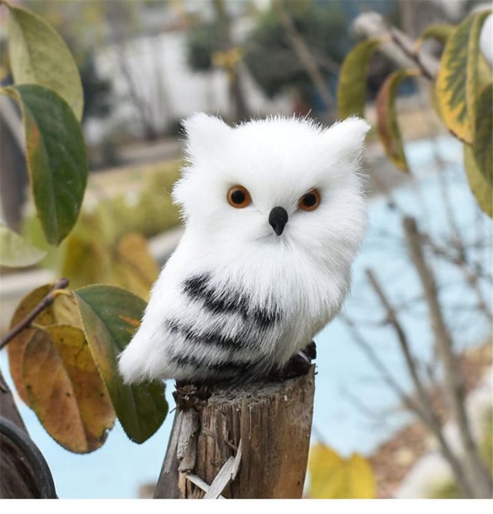 Cute Flurry Snow Owl Doll Toys Men and Women Kids Gift