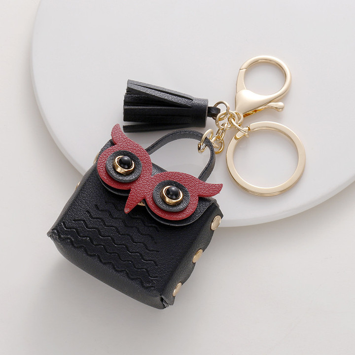 Cute Owl Small Bag Women PU Leather Coin Purses Fashion Jewelery Handbag