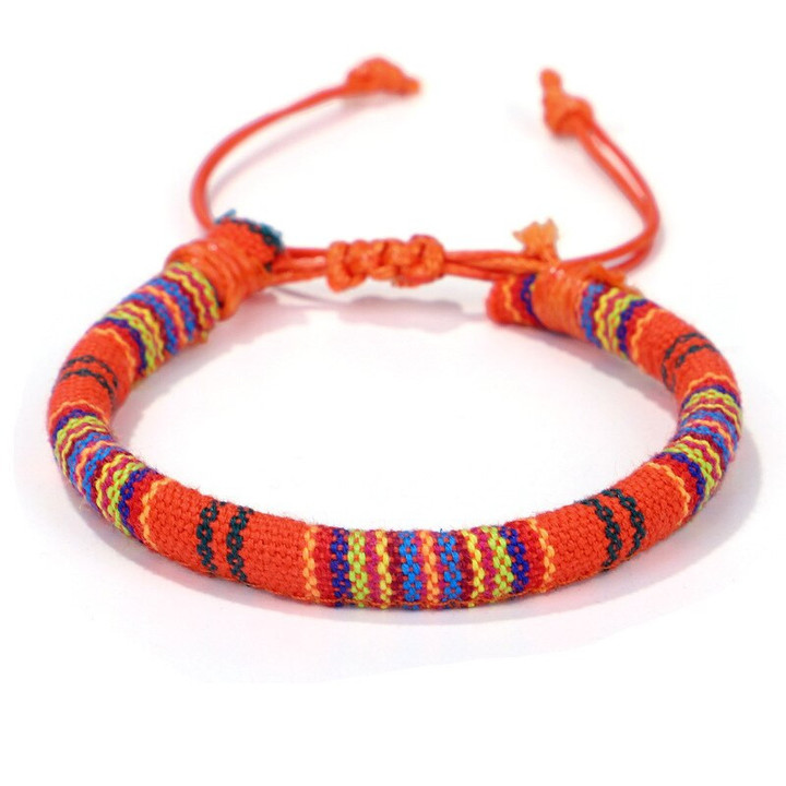 Meetvii Ethnic Thread Bracelet