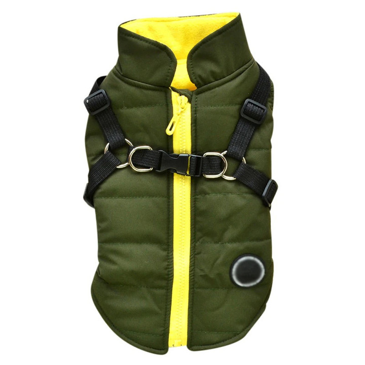 Waterproof Dog Harness Jacket Pet Dog Clothes