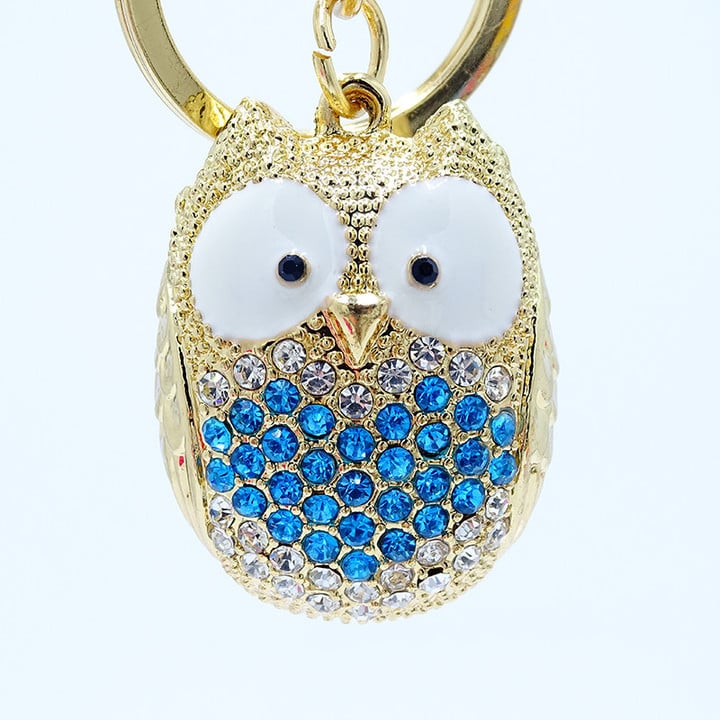 Hot Sale New Owl Series Alloy Keychain