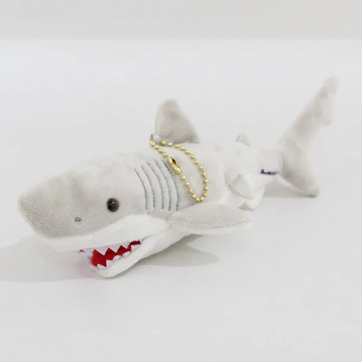 Hammerhead Shark Toy Soft Stuffed Animal Key Chain
