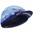 Copy of Cycling Cap Under Helmet For Men And Women French Bull Dogs With Blue Background