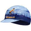 Cycling Cap Under Helmet For Men And Women Rottweiler With Blue Background