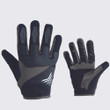 Cycling Gloves Full Finger Shockproof Wear Resistant Breathable With Full Black Color For Men And Women