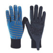 Cycling Gloves Full Finger Stripes Style With Blue Color For Men And Women Sports Bicycle Autumn