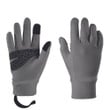 Cycling Gloves Full Finger Thermal Warm Windproof Men Women Bicycle Sports With Grey Color