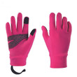 Cycling Gloves Full Finger Thermal Warm Windproof Men Women Bicycle Sports With Pink Color