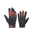 Cycling Gloves Full Finger Thickened Protection Breathable And Comfortable For Men And Women With Orange Color