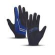 Cycling Gloves Full Finger Anti Slip Shockproof Outdoor Breathable With Black Blue Color For Men And Women