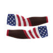 Arm Warmers - American With Brown And Red Background