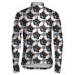 Wolf'S Head And Paw In The Night Unisex Cycling Jacket