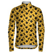 Baby Black Cat Sunflowers Cartoon Pattern Unisex Cycling Jacket