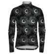 Creative Fall Season Theme With Sunflowers In The Dark Unisex Cycling Jacket