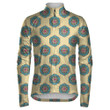 Mandala Contemporary Ornament With Ethnic Floral Unisex Cycling Jacket