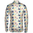 Theme Bright Butterflies And Wild Flowers Unisex Cycling Jacket