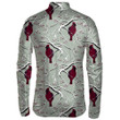 Watercolor Red Cardinal On Tree Winter Unisex Cycling Jacket