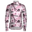 Paris Concept With Eiffel Tower And Butterflies Unisex Cycling Jacket
