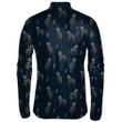 Grey Wolf Howling At The Blue Moon Unisex Cycling Jacket