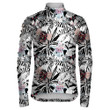 Watercolor Exotic Flowers Tropical Orchids And Butterfly Unisex Cycling Jacket