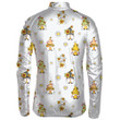 Spring Doodle Style Sunflowers And Cute Gnomes Unisex Cycling Jacket