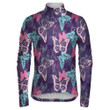 Pixelated Graffiti Butterflies In A Pretty Color Unisex Cycling Jacket