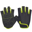 Cycling Gloves Half Finger Sport Breathable With Neon Green Color For Men And Women