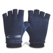 Cycling Gloves Half Finger Autumn Winter Outdoor Sports Unisex With Blue Color