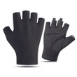 Cycling Gloves Half Finger For Men And Women Sports With Black Color