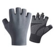 Cycling Gloves Half Finger Sports For Men And Women With Grey Color