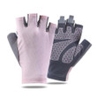 Cycling Gloves Half Finger Liquid Breathable With Black Gray Color For Men And Women
