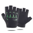 Cycling Gloves Half Finger For Men Women Tactical Outdoor Sports Military Combat Green Color