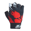 Cycling Gloves Half Finger Motorcycle Racing Breathable With Black Red White Color For Men And Women