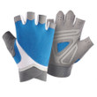 Cycling Gloves Half Finger Professional Fitness Breathable Anti Slip With Blue Gray Color For Men And Women
