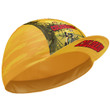 Cycling Cap For Men And Women Cyclist In Colorado With Yellow Background