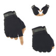 Cycling Gloves Half Finger Sports Breathable With Black Color For Men And Women