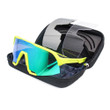 Cycling Glasses Outdoor Sports Sunglasses For Men And Women Road Mountain Riding Blue Green Frame