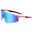 Cycling Glasses Anti UV400 Bicycle Mountain Bike Fishing Running Blue Lens For Men And Women
