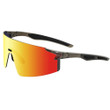 Cycling Glasses Anti UV400 Bicycle Mountain Bike Fishing Running Red Lens For Men And Women