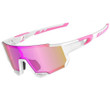 Cycling Glasses Protection Item For Men And Women Bicycle Eyewear Pink Lens
