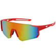 Outdoor Cycling Glasses UV Protection With Orange Yellow Lens Eyewear For Men And Women