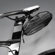 Cycling Saddle Bag Waterproof Cycling Panniers MTB Bike Rear Tool Bag Night In Black Color