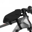 Cycling Saddle Bag Waterproof Road Bike Backseat Rear Tool Night In Black Color