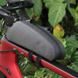 Cycling Saddle Bag Waterproof Road Bike Top Front Tube For Men And Women In Gray Color