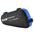 Cycling Frame Bag Waterproof With Triangle Shape In Black Red And Blue Color For Men And Women
