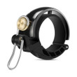 Bike Ring Bell Loud Ringing Sound Easy Installation Bicycle Accessories In Black And Gold Colors
