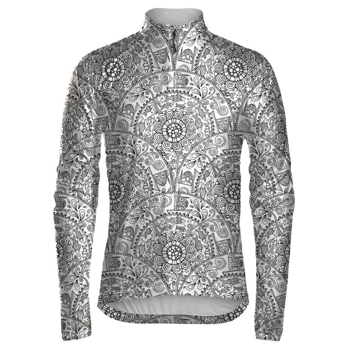 Multicolor Oriental Mandala Islam Ornament Unisex Cycling Jacket