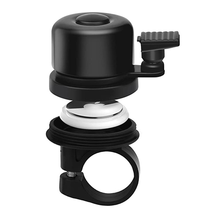Bike Bell For Airtag Hidden in The Bell Mount Anti-Theft Device